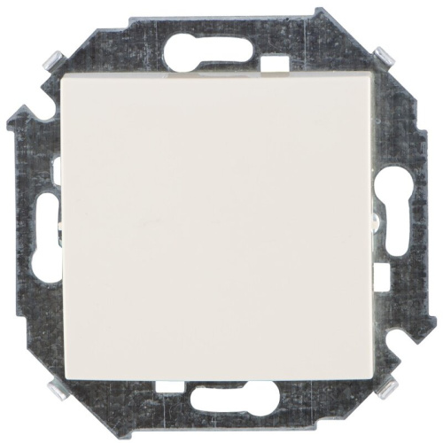 Выключатель 1кл, 16А, 250В, винтовой зажим, слоновая кость без рамки Simon