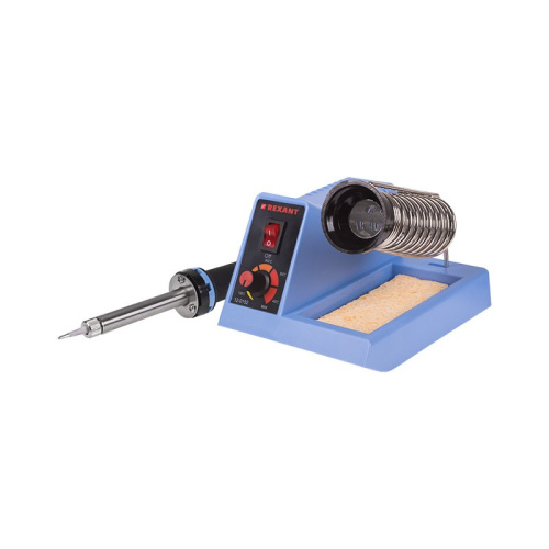 Паяльная станция (паяльник), модель R099, 48Вт, 230В, 160-480°C REXANT
