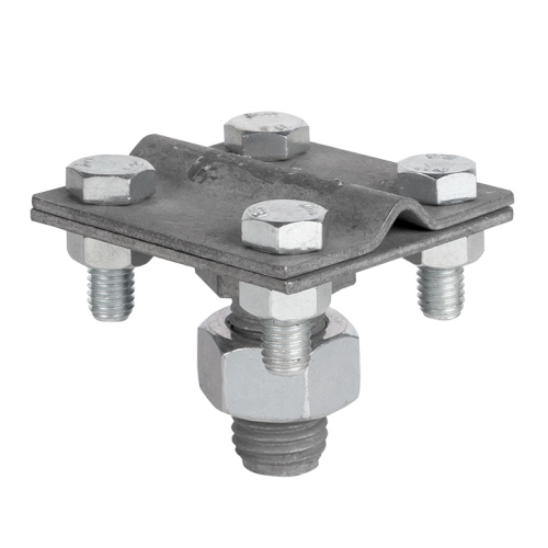 Зажим прута на штыре (пластина 56x56мм) HZ EKF PROxima