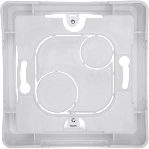 Коробка для накладного монтажа 1-местная белый INSPIRIA