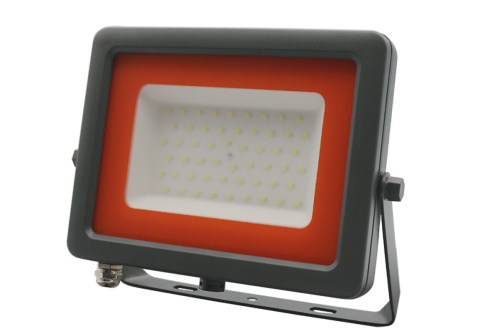 Прожектор светодиодный СДО PFL- S2 - 50w 6500K IP65  NEW(с клапаном) Jazzway
