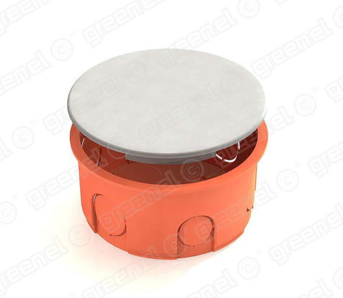 Коробка распаячная D80х40 IP20 для скрытого монтажа в кирпичных стенах