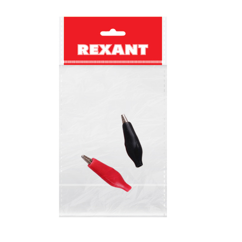 Зажим «Крокодил» 5А, 40мм, в изоляторе REXANT 