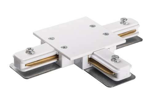 Аксессуар к шинопроводу PTR/R CT-WH Коннектор белый T-обр. (встраиваемый) Jazzway