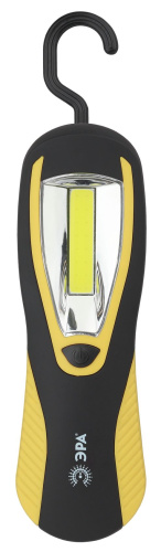 Светодиодный фонарь ЭРА Рабочие Практик RB-701 ручной на батарейках магнит крючок Soft-touch