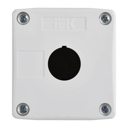 Корпус КП101-Р для кнопок 1 место белый IEK