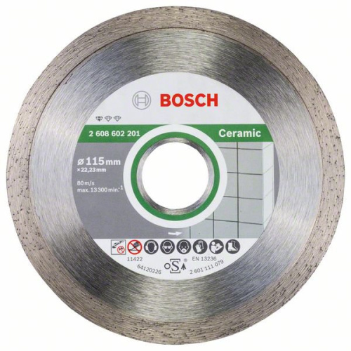 Алмазный диск Standard for Ceramic 115-22,23 Bosch