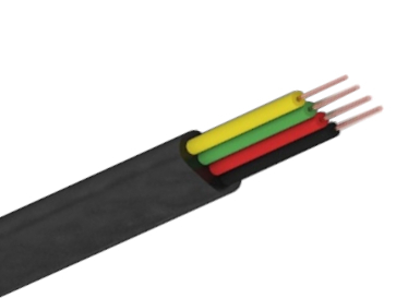 Провод ШТЛП 4 жилы 100м серый REXANT