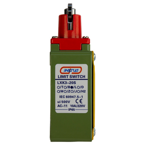 Выключатель концевой LXK3-20S/L IP65 роликовый толкатель 10А 1НО+1НЗ Энергия