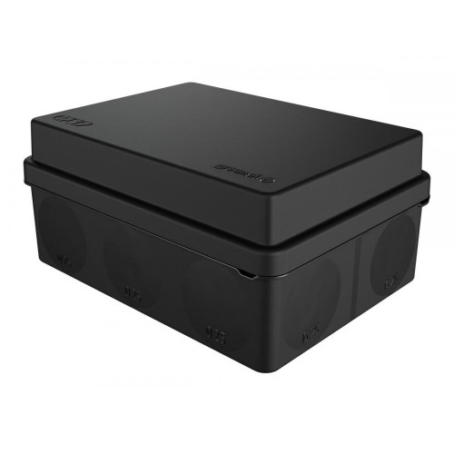 Коробка распред. двухкомп. о/п, 2К, HF, УФ 150х110х70мм IP67 (30 шт) цвет-черный  42441-05