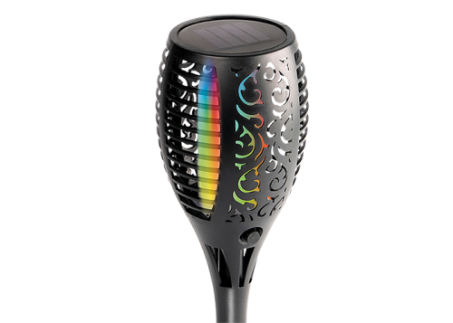 Ландшафтный светильник солнечный ФАZА SLR-S11-RGB эффект факела, 33 LED, 58 см