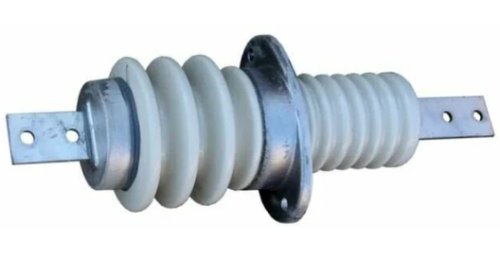 Изолятор проходной ИПУ-10/630-7.5 УХЛ1 (овал. фланец) Электрофарфор 00-00000157