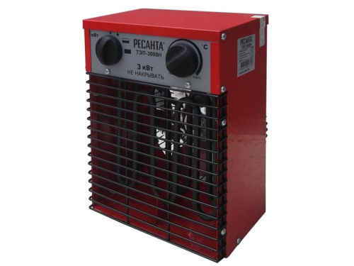 Тепловая электрическая пушка ТЭП-3000Н (компактная) Ресанта