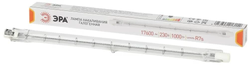 Лампа галогенная J189-1000W-R7s-230V  ЭРА (галоген, J189, 1000Вт, нейтр, R7s)