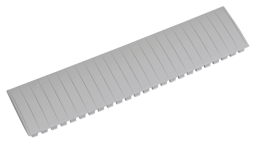 Заглушка 12 модулей серая TITAN 5 IEK