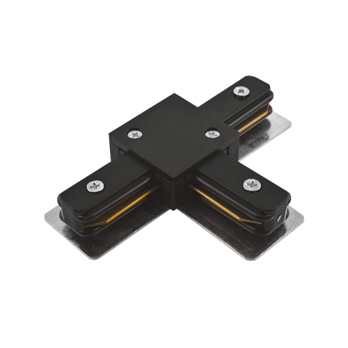 Аксессуар к шинопроводу PTR CT-BL Коннектор черный T-обр. Jazzway