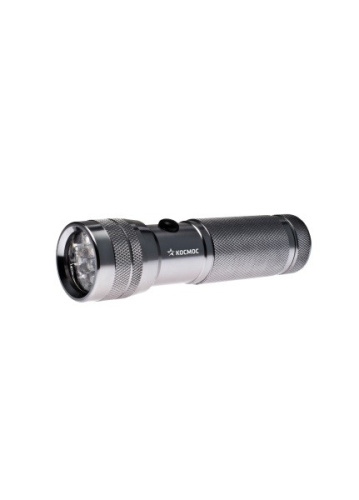Фонарь Космос 3712-С-LED (3xR03 в компл.) 12св/д (130lm), серебр./алюминий, BL