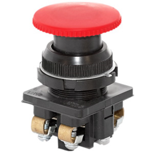Кнопка КЕ-191 исп5 (1р) красная IP54