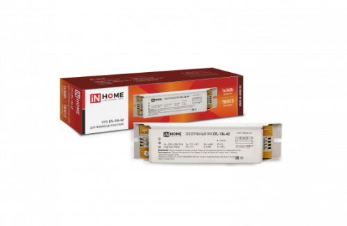 ЭПРА для люм ламп ETL-136-А2 1х36Вт Т8/G13