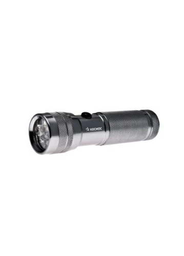 Фонарь Космос 3712-С-LED (3xR03 в компл.) 12св/д (130lm), серебр./алюминий, BL