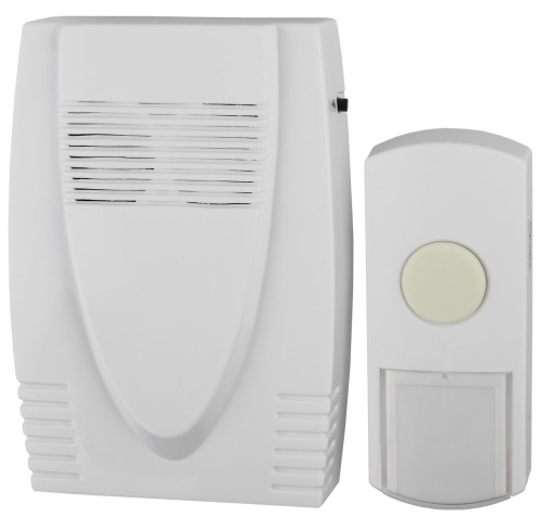 Звонок дверной ЭРА C71 беспроводной белый 6 мелодий