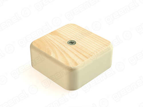 Коробка распаячная 50х50х20 IP40 отк.уст Сосна