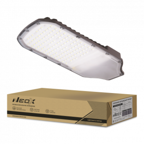 Светильник уличный светодиодный ДКУ-03 70Вт 230В 5000К 9800Лм 140Лм/Вт линзованный IP65 NEOX