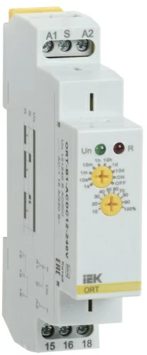 Реле задержки выключения ORT. 1 конт. 12-240 В AС/DC IEK