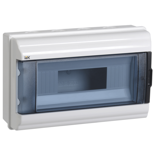 Бокс КМПн 2/12 IP55 корпус пластиковый навесной для 12 модульных автомат. выкл. снят