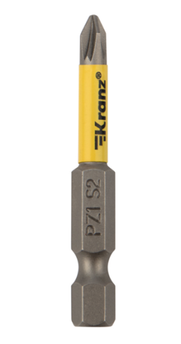Бита для шуруповерта PZ/FL1х50 мм (2 шт/уп) KRANZ