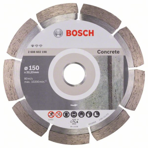 Алмазный диск Standard for Concrete 150-22,23 Bosch