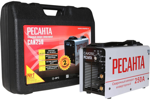 Сварочный аппарат инверторный САИ 250 в кейсе