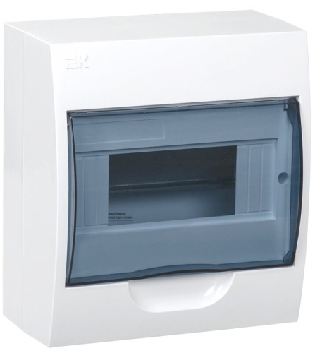 Корпус пластиковый ЩРН-П-8 IP41 белый KREPTA 3 IEK