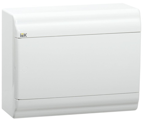 Корпус пластиковый ЩРН-П-9 модулей навесной белый/белая дверь IP41 PRIME IEK