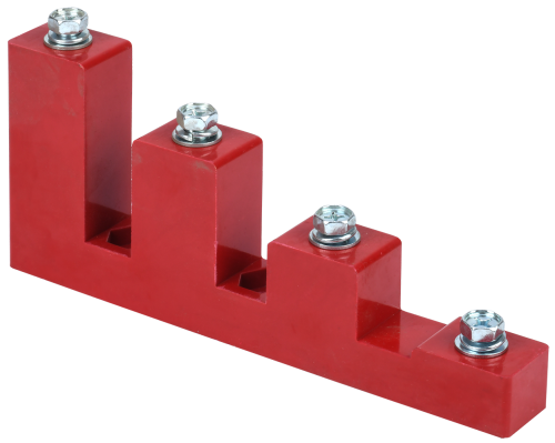 Изолятор ступенчатый ИСв4-40 (М10) силовой с болтом IEK