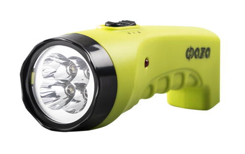 Фонарь ручной ФАZА AccuF2-L04-gn (зел.)