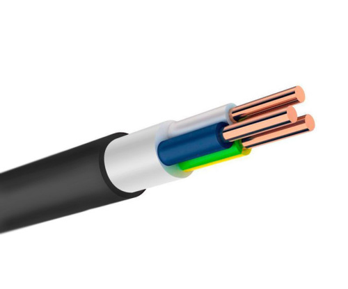 Кабель ВВГнг(А)-LS 3х2,5 кр ГОСТ 1кВ (я 230725)