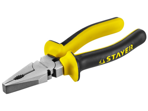Плоскогубцы STAYER "PROFI" CHROMAX хромированное покрытие, 200мм