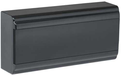 Корпус пластиковый ЩРН-П-18 модулей навесной черный IP41 PRIME IEK