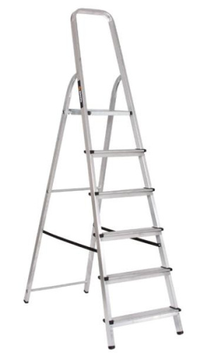 Стремянка алюминиевая СА 1х7 Вихрь 