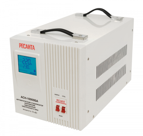 Стабилизатор АСН-10000 БА Ресанта 63/6/40