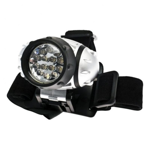 Фонарь Космос H14LED (3xR03 в компл.) 14св/д (160lm),серебр./пласт,3 реж.ярк.+1 миг.реж,BL