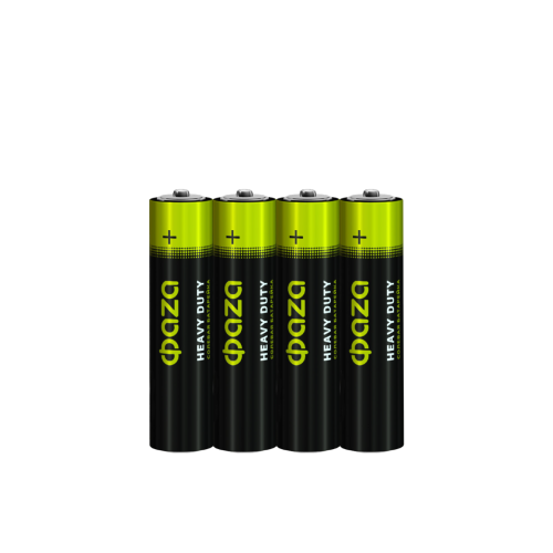 Солевая батарейка AAA ФАZА R03 Heavy Duty  Shrink-4