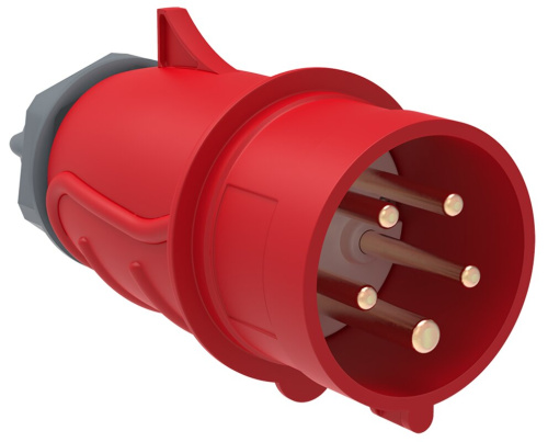 Вилка переносная ССИ-025 32А-6ч/200/346-240/415В 3P+PE+N IP44 MAGNUM IEK