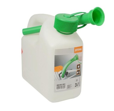 Канистра для бензина прозрачная 3л