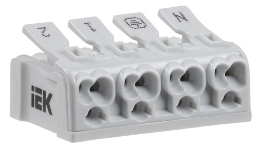 Клемма пружинная соединительная КСП3-L+N+PE IEK