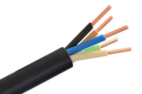 Кабель ВВГнг(А)-LS-ХЛ 5х2,5 ок(N,PE)-0,66 ГОСТ 31996-2012