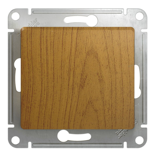 Переключатель 1-клавишный, сх.6, 10АХ, механизм, ДУБ GLOSSA