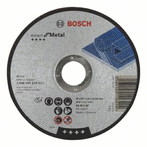 ОТРЕЗНОЙ КРУГ МЕТАЛЛ 125Х1.6 ММ Bosch