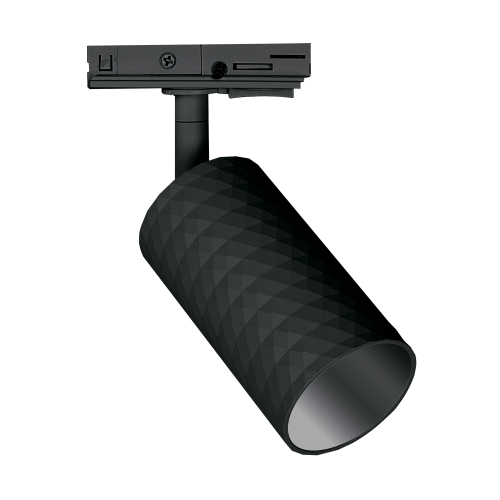 Светильник трековый под лампу PTR  29 GU10  BL 230V (чёрный) IP20 Jazzway